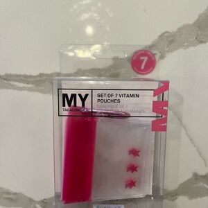 MYTAGALONGS Pink Vitamin Pouches Set